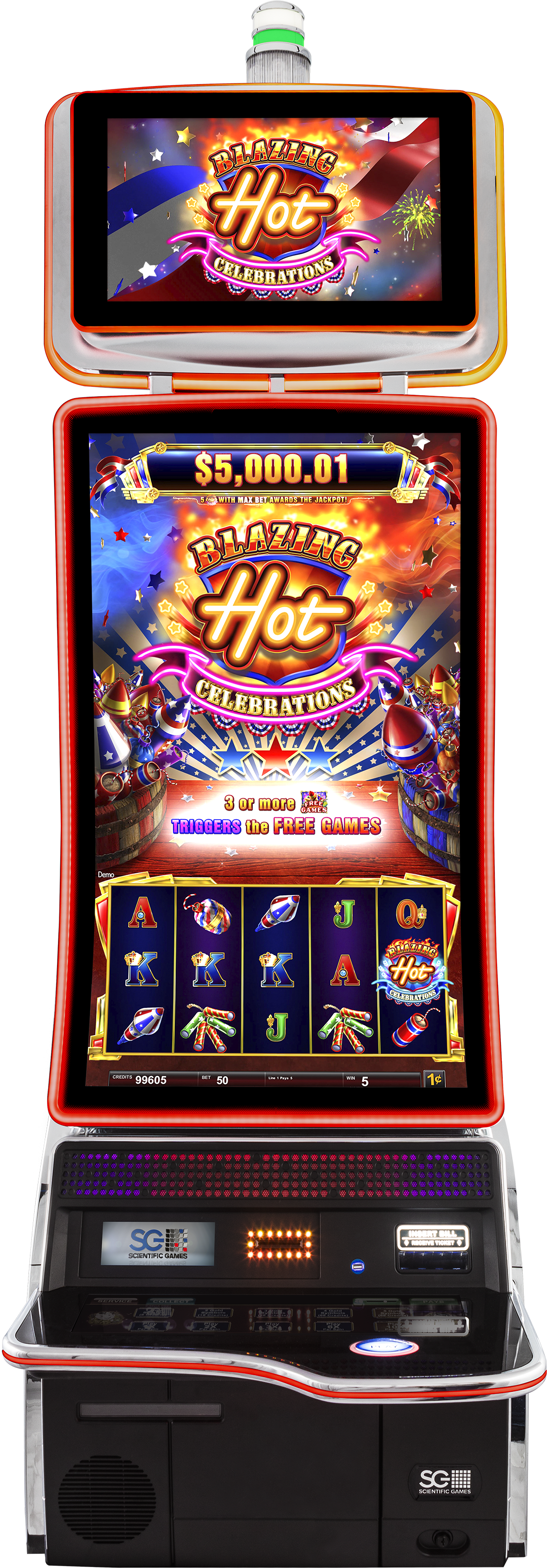 Gold Rush Gaming - Blazing Hot Celebrations 