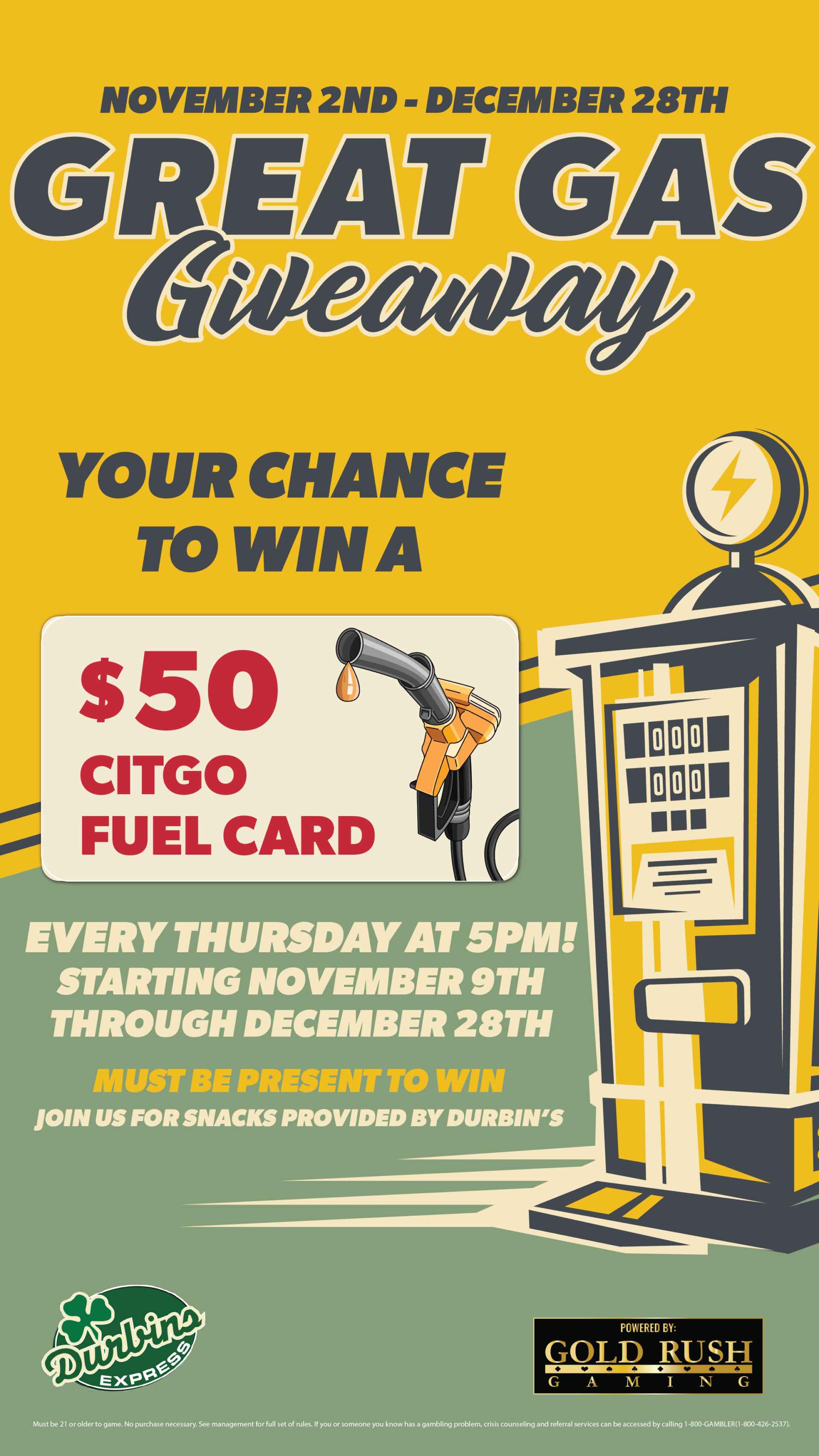 December Partner Promotions Happening With Gold Rush Gaming Gold Rush